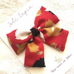 Big red&gold bow
