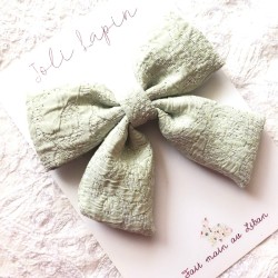 Big mint couture bow