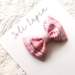 Classic pink floral stripes...