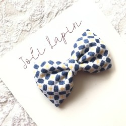 Classic mosaic printed bow