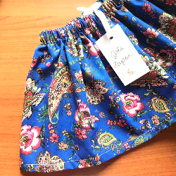 Multicolored paisley skirt