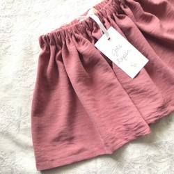 Lightweight bois de rose skirt
