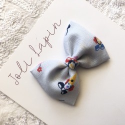 Classic circus printed bow