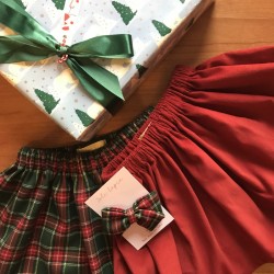 Red & tartan gift set