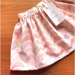 Fish printed skirt